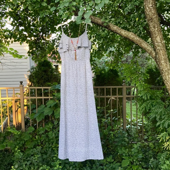 BCBG Maxi - Black and White Patterned Maxi Dress - Picture 2 of 5